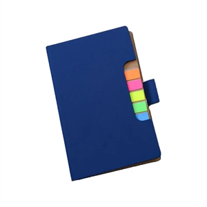 Custom Logo Creative Sticky Notes PU Notebook