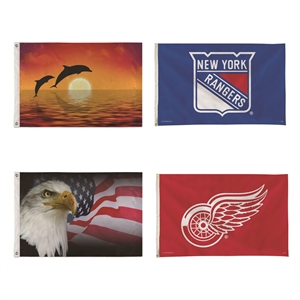 3' x 5' Double Sided Digitally Printed Flags
