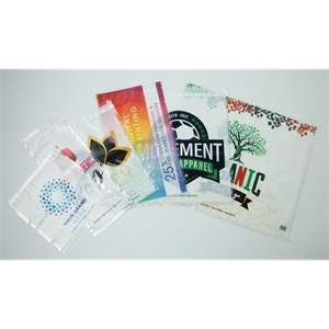 Peel & Seal White Underlay Full Color 1-sided Plastic Bags