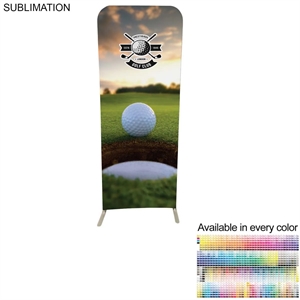 Golf Tournament 2'W x 78"H EuroFit Straight Wall Display Kit