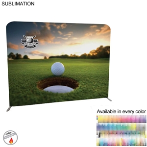 Golf Tournament 8'W x 8"H EuroFit Straight Wall Display Kit