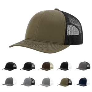 Richardson® 112PL Adjustable Trucker Cap 112+