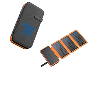 20000mAh Solar Power Bank with Wireless Charge