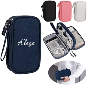 Portable Waterproof Travel Cable Organizer Pouch