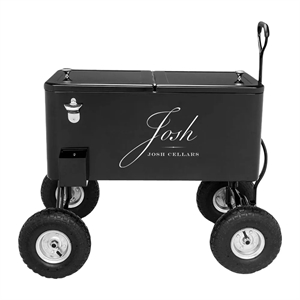 Custom Logo Rolling Cooler Wagon