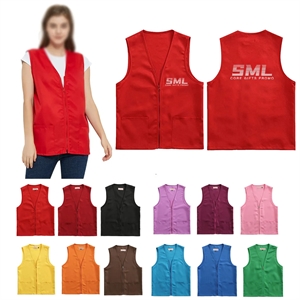 Adult Volunteer Activity Waistcoat - Cotton