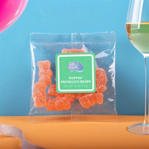 Poppin' Prosecco Gummy Bears Candy