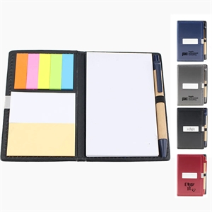 Pu Business Notepad With Pen