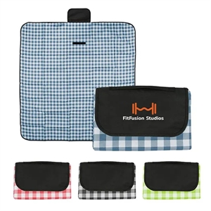 Polyester Roll-Up Picnic Blanket