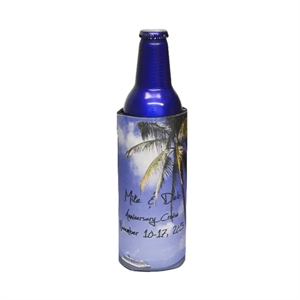 Premium Full Color 16oz Budweiser Aluminum Bottle Insulator