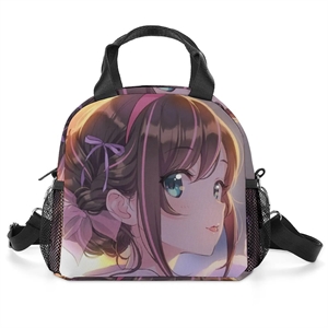 Custom Logo Portable Insulated Lunch Bag