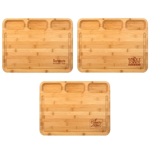 3-Well Kitchen Prep & Serve Board