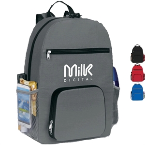 Custom Logo Premium Foldable Lightweight Travel Backpack 12" x 17" x 5"
