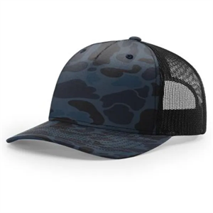 Richardson Printed Five-panel Trucker Cap