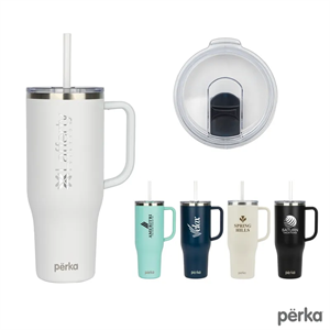 Perka® Kempton 40 oz. Double Wall, Stainless Steel Travel...