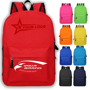 Custom Logo In Stock Classic Budget Custom School Backpack
