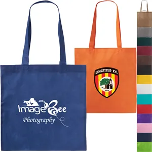 Recyclable Non-woven Tote Bag USA Decorated (13.5" x 14.5")