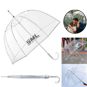 Signature Clear Bubble Wedding Umbrella