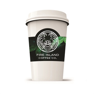 Cup Sleeve with Circle