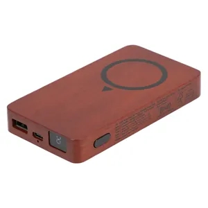 FSC® 100% Wood MagClick™ Fast Wireless Power Bank