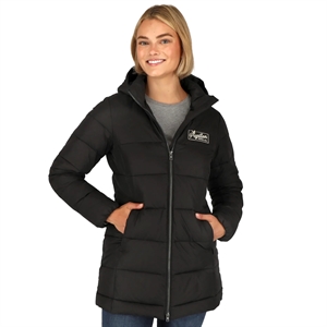 GENEVA Eco Long Packable Insulated Jacket-Womens