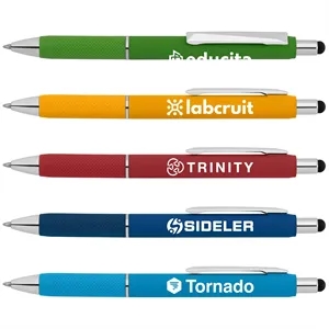 Serena Retractable Gel Stylus Pen