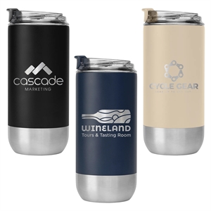 Glacier- 16 oz. Double Wall Stainless Steel Tumbler