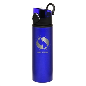 25 oz. FLIP Aluminum Water Bottles w/ Laser Engraving