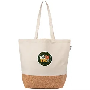 Alentejo - Recycled Tote Bag Cork Bottom - Heat Transfer