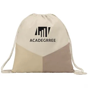 Triad - Multicolor Cotton Drawstring Bag