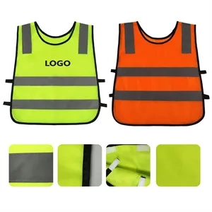 High Visibility Reflective Vest For Kids MOQ 100PCS