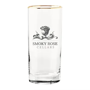 16oz. Gold Rimmed Highball Glass