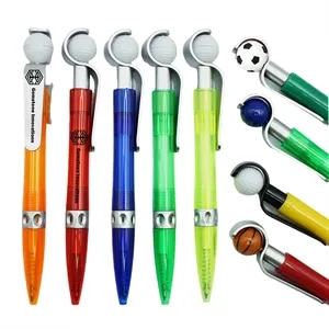 Ball Shaped Ballpoint Pen Soccer Golf Basketball