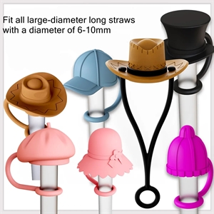 Silicone Straw Covers