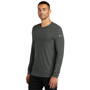 Nike Dri-FIT Cotton/Poly Long Sleeve Tee.