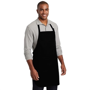 Port Authority Full-Length Two-Pocket Bib Apron.