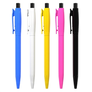 Old Style Retractable Plastic Ball Pen