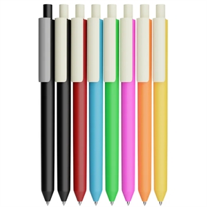 Basic Retractable Plastic Ball Pen