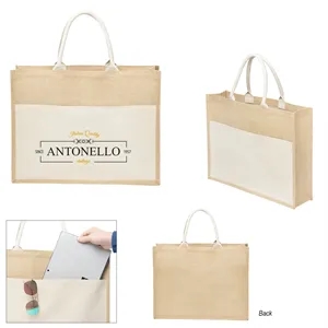 Julia Jute Tote Bag