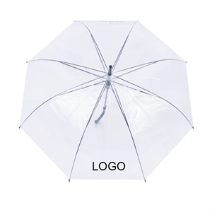 Custom Logo Automatic Transparent mushroom umbrella