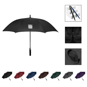 Custom Logo 58" 190T Pongee Automatic Windproof Golf Umbrella