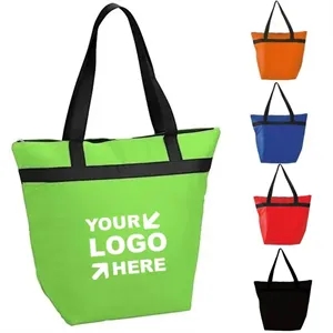 Custom Logo Promotional Insulated Shopper Tote Coolers