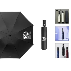 Custom Anti Uv Automatic Folding Umbrella