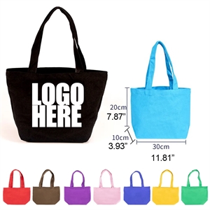 Classic 12 oz. Cotton Canvas Tote Bag
