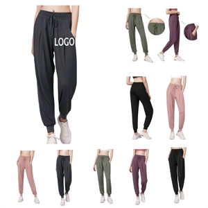 Drawstring Quick Dry Fitness Pants & Jogging Sweatpants