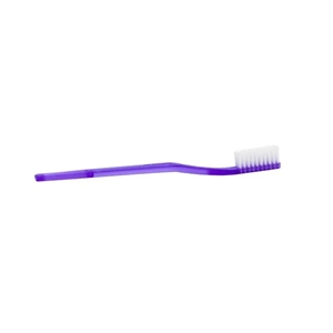 Toothbrush - 30 Tufts Purple Soft Bristles