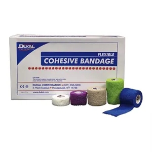 Cohesive Bandage Roll - 1 x 5 Yards Assorted Colors