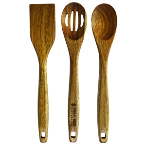 3-Piece Acacia Cooking Utensil Set