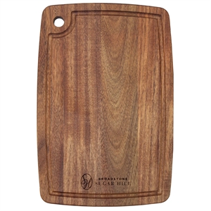 15" Acacia Cutting Board with Juice Groove