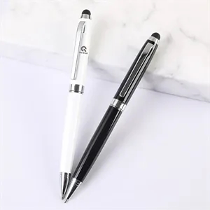 Business Rotary Capacitive Mobile Phone Round Ballpoint Pen